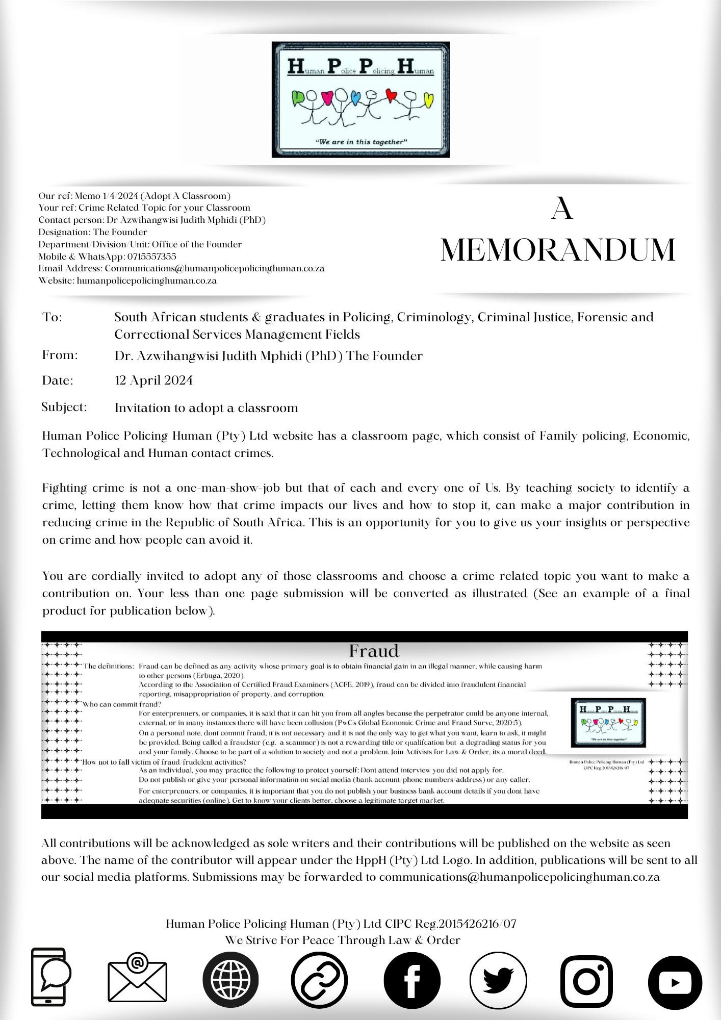 Classrooms Memo HPPHPTYLTD (2)