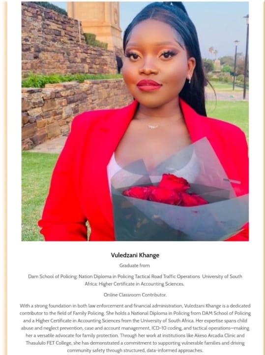 Contributor Vuledzani Khange