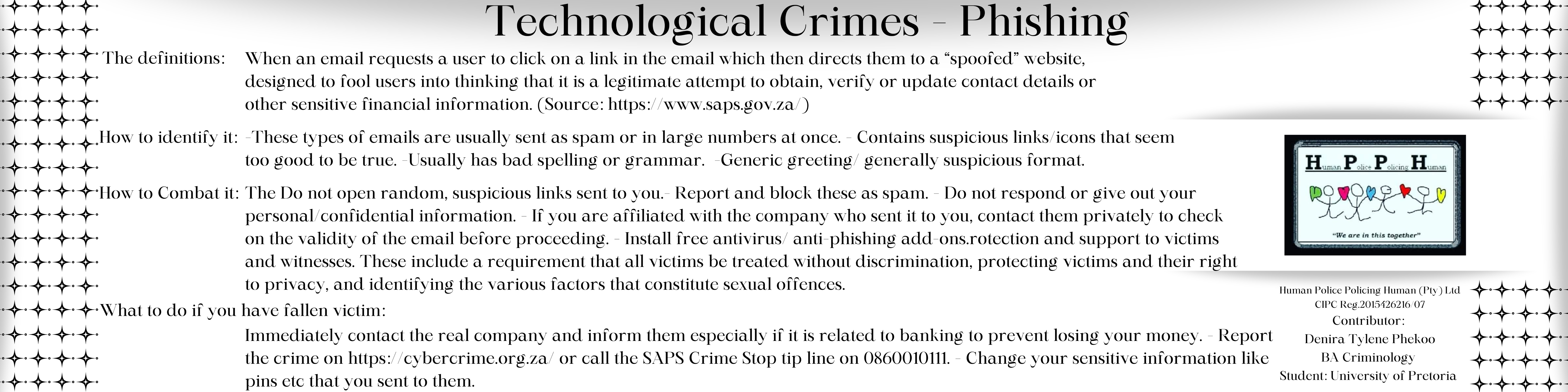 Denira Tylene Phekoo Tech Crimes